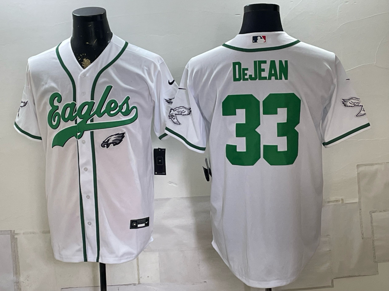 Men 2026 Philadelphia Eagles #33 DeJean white Nike Limited NFL Jersey 082800821->philadelphia eagles->NFL Jersey